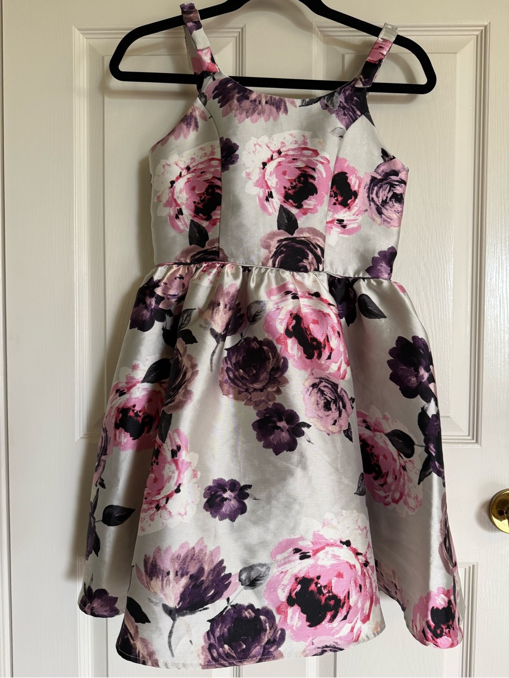 Zuni’s Formal Girls Pink and Purple Floral Party Dress
